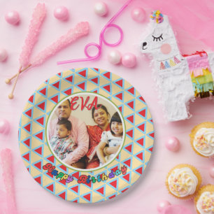 Personalized Birthday Plate – EVA’s Special Day
