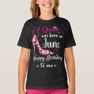 Personalized Birthday Queen Happy Birthday To Me T-Shirt