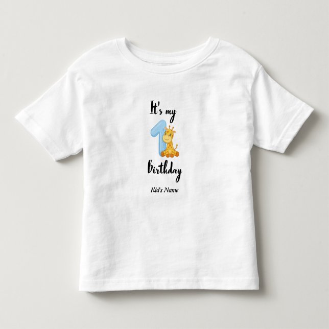 Personalized Birthday Shirts (Front)