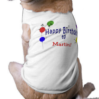 Personalized Birthday Song Shirt