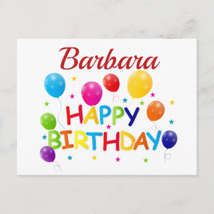 Personalized Birthday Wishes Postcard