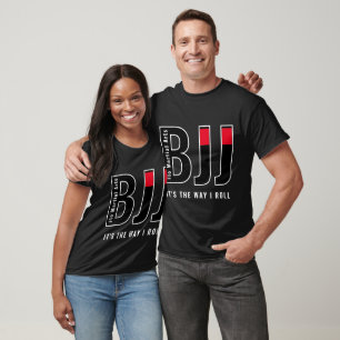 Personalized BJJ Mens Unisex Jiu Jitsu T-Shirt