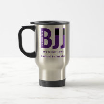 Personalized BJJ Way I Roll Jiu Jitsu Purple Belt