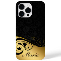 Personalized Black and Gold