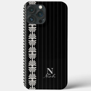 Personalized Black and White Case-Mate iPhone Case