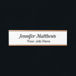 Personalized black and white door sign<br><div class="desc">Personalized</div>