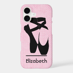 Personalized Black Ballet Shoes En Pointe