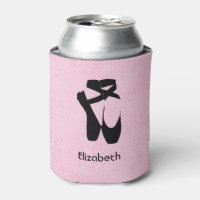 Personalized Black Ballet Shoes En Pointe