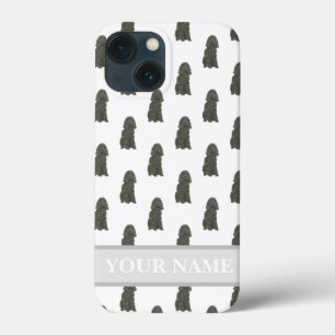 Personalized Black Cocker Spaniel Dog iPhone 13 Mini Case