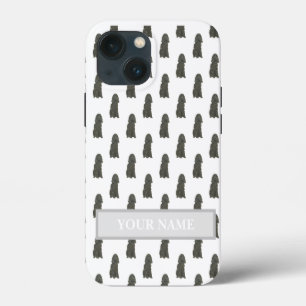 Personalized Black Cocker Spaniel Dog iPhone 13 Mini Case