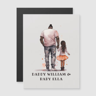 Personalized Black Father and Daughter (4)