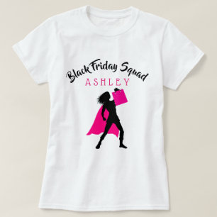 Personalized Black Friday Squad T-Shirt