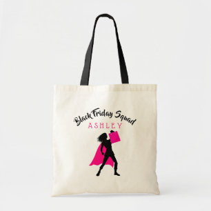 Personalized Black Friday Squad Tote Bag