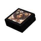 Personalized Black girl Jewellery Keepsake box