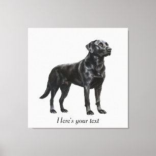 Personalized Black Labrador Retriever Decor