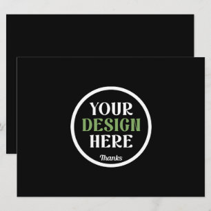 Personalized Black Logo QR Code Business Branding