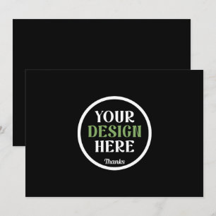 Personalized Black Logo QR Code Business Branding