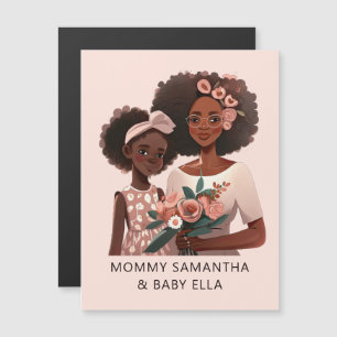Personalized Black Mom and Daughter (12)