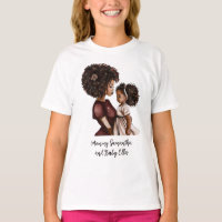 Personalized Black Mom and Daughter (3)