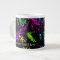 Personalized Black/Neon Splatter