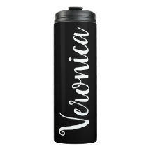 Personalized Black Tumbler