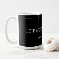 Personalized Black White Professional Business
