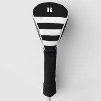 Personalized Black & White Striped  