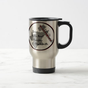 Personalized Blacksmith Travel Mug