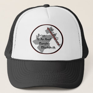 Personalized Blacksmith Trucker Hat