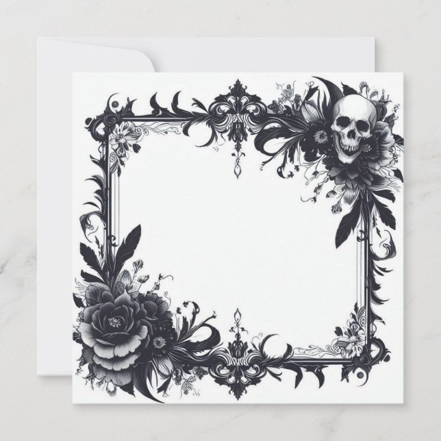Personalized Blank Card & Download Template (Front)