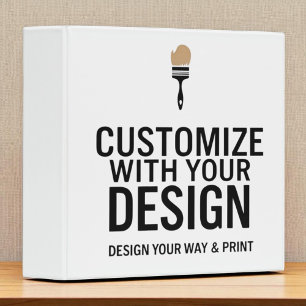 Personalized Blank Company Branded Custom  Binder
