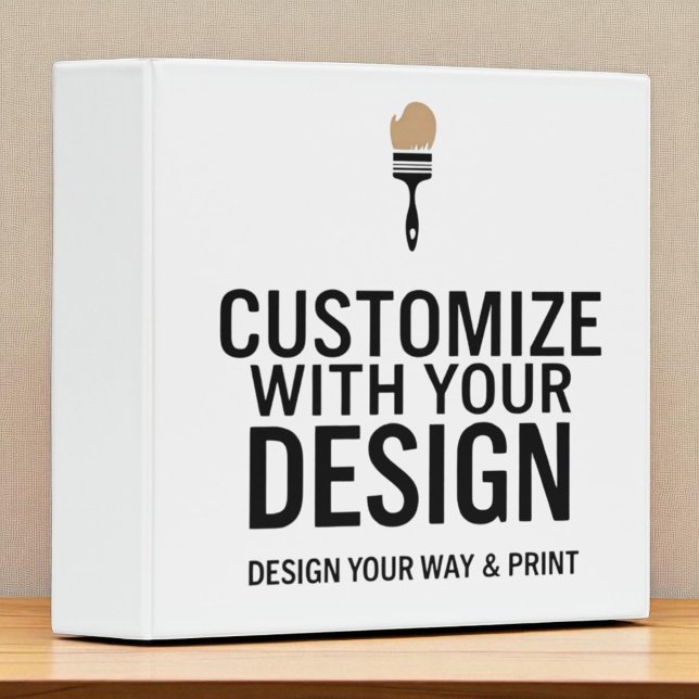 Personalized Blank Company Branded Custom  Binder (Creator Uploaded)