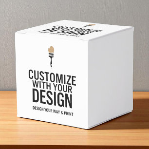 Personalized Blank Company Branded Custom Favor Box