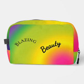 Personalized Blazing Spring Dopp Kit