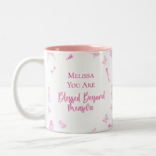 Personalized Blessed Beyond Measure Coffee Cup