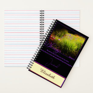 Personalized Blessings journal