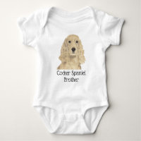 Personalized Blonde Tan Golden Cocker Spaniel Dog