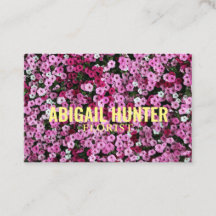 Personalized "Blooming Flowers" (UK/Euro)