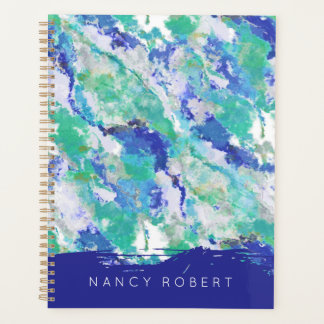 Personalized Blue Agate Natural Stone