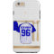 Personalized Blue and White Baseball Jersey