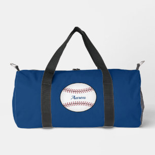  Personalized Blue Baseball Duffel Bag Gift