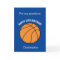 Personalized Blue Basketball 13th Birthday