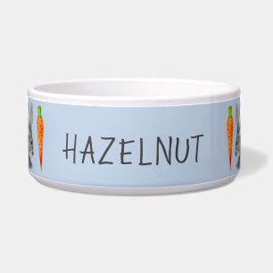 Personalized Blue Bunny Rabbit Pattern Minimal