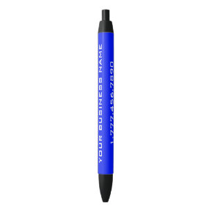 Personalized Blue GMF Black Ink Pen