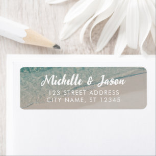Personalized Blue Green Ocean Summer Beach Waves