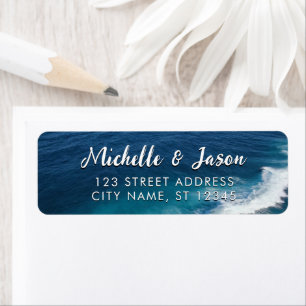 Personalized Blue Green Ocean Summer Beach Waves