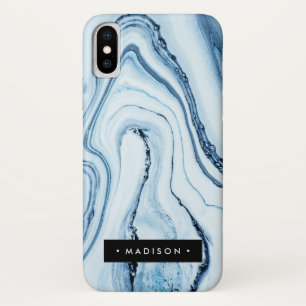 Personalized Blue Marble Case-Mate iPhone Case