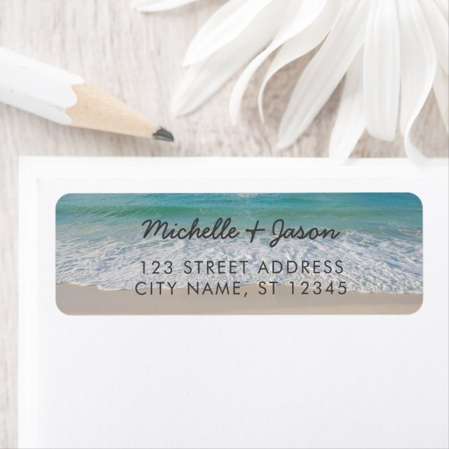 Personalized Blue Ocean Summer Beach Waves (Insitu)