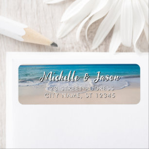 Personalized Blue Ocean Summer Beach Waves