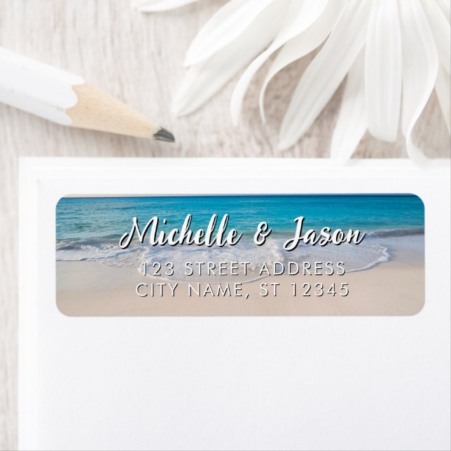 Personalized Blue Ocean Summer Beach Waves (Insitu)